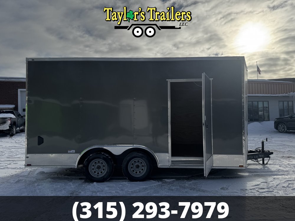 2025 Quality Cargo 8.5x16 Ta 7K Gvw Enclosed Trailer 7' Ceiling