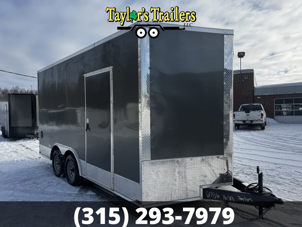 2025 Quality Cargo 8.5x16 Ta 7K Gvw Enclosed Trailer 7' Ceiling