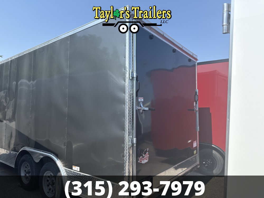 2025 Quality Cargo 8.5x16 Ta 7K Gvw Enclosed Trailer 7' Ceiling