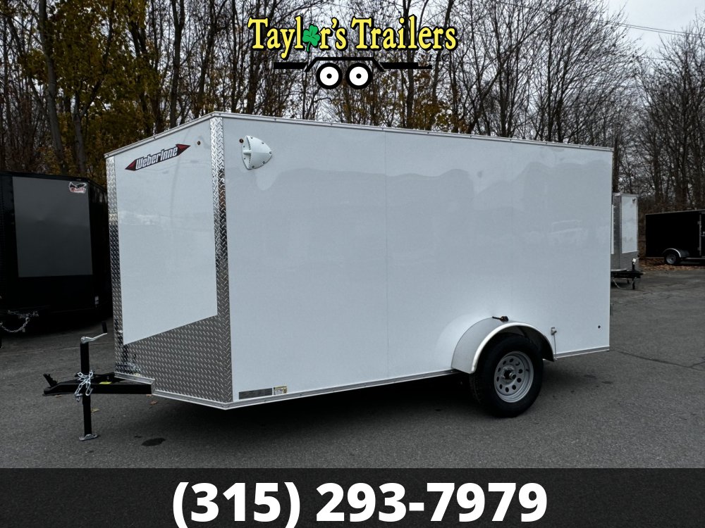 2025 Weberlane 6x12 Sa Enclosed Cargo 3K GVW 6'6 Ceiling