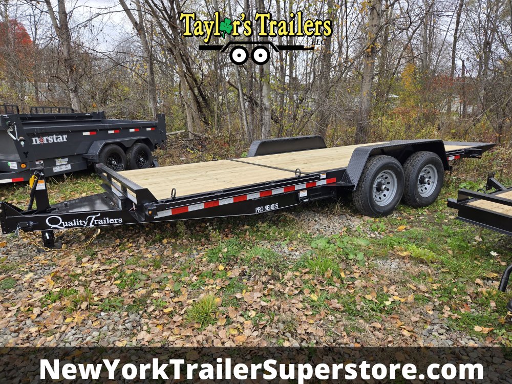 2026 Quality Trailers 7'x20' Equipment Tilt Trailer 15kGVW w/ 6-DRings