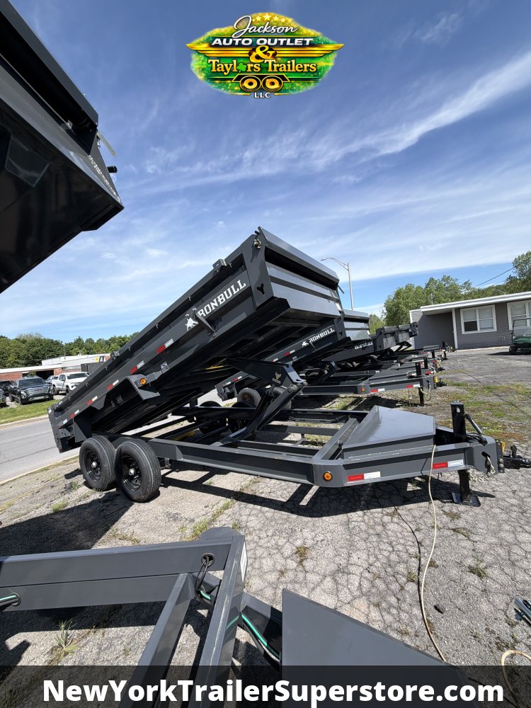 2026 IronBull 83x16 Dump 15,000 GVWR