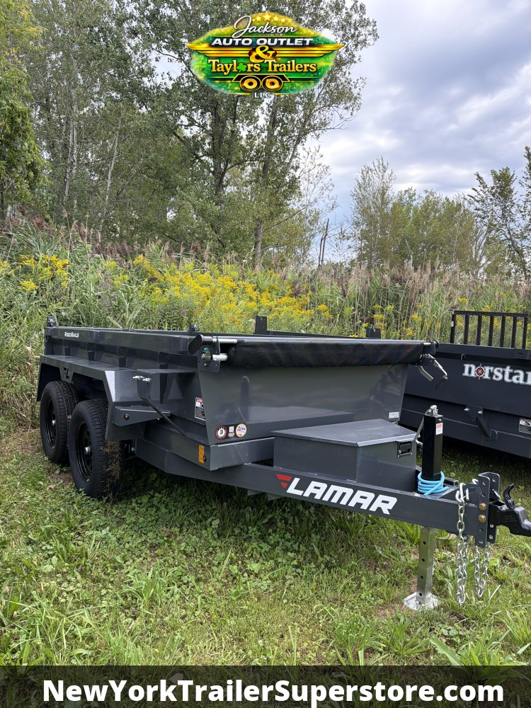 2027 Lamar 60 x 10 Mini Dump Trailer 7K GVWR