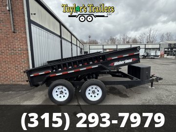 2025 Weberlane 6x10 7K GVW Dump Trailer w/Ramps & Tarp Kit
