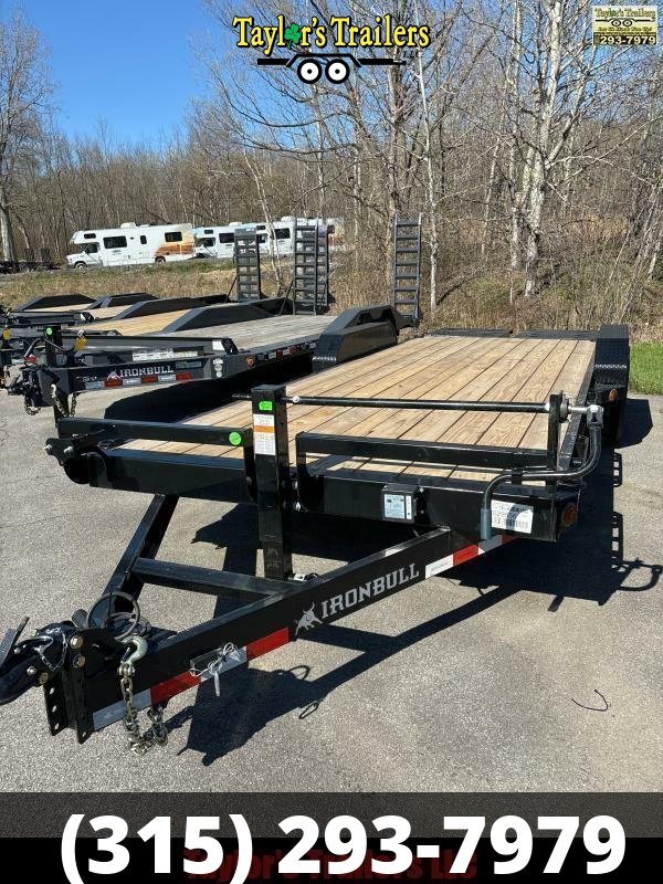 2026 Iron Bull 83X20TA 14K GVW Equipment Trailer w/Mega Ramps