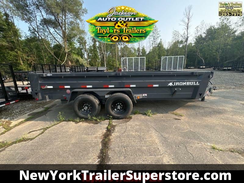 2026 IronBull 83x14 Dump 15,000 GVWR