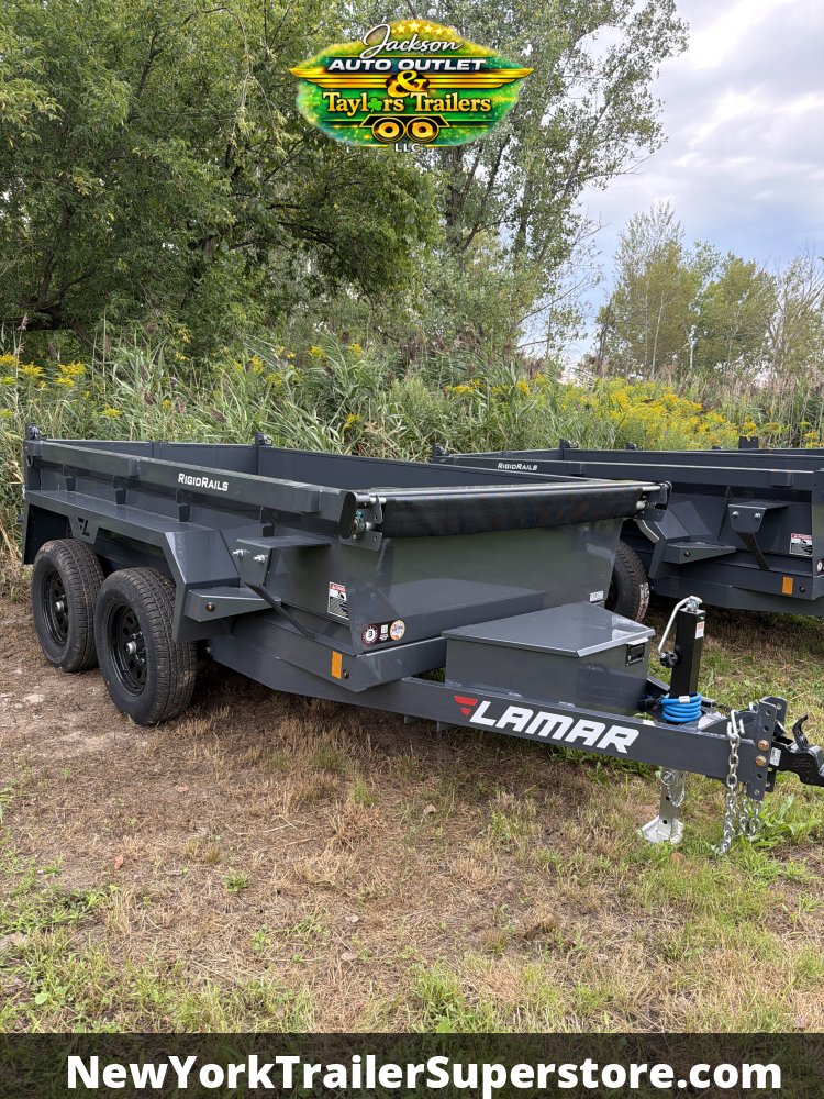 2027 Lamar 60 x 10 Mini Dump Trailer 7K GVWR