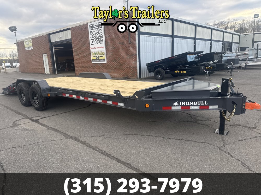 2025 Iron Bull 83x22 Equipment Trailer 14K GVW