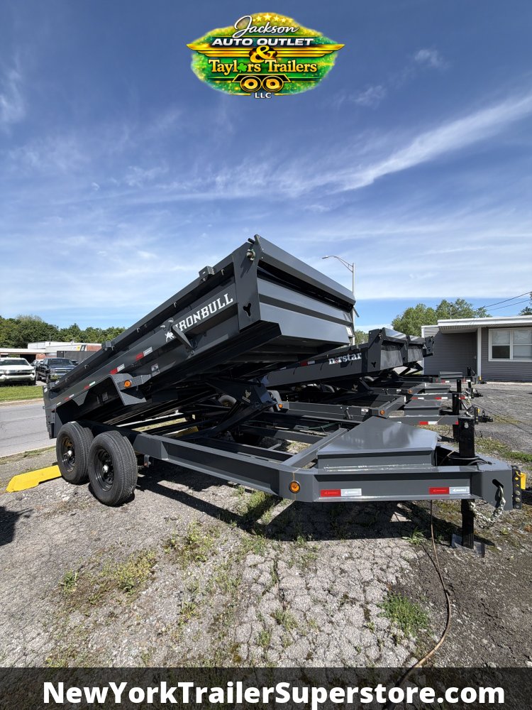 2026 IronBull 83x14 Dump 15,000 GVWR