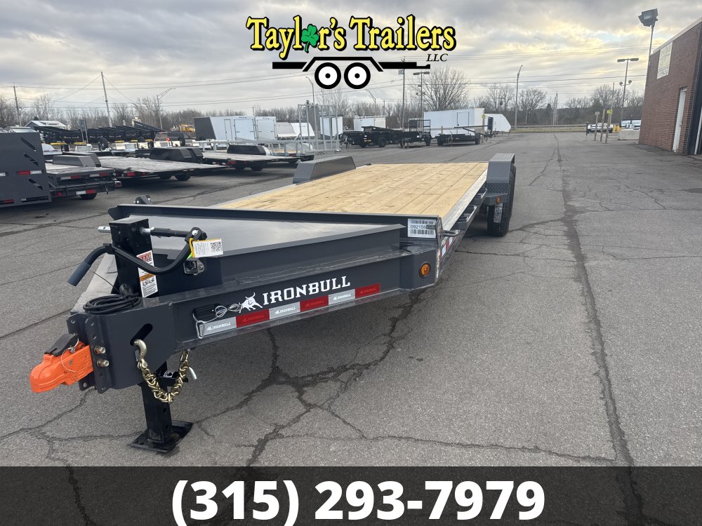 2025 Iron Bull 83x22 Equipment Trailer 14K GVW