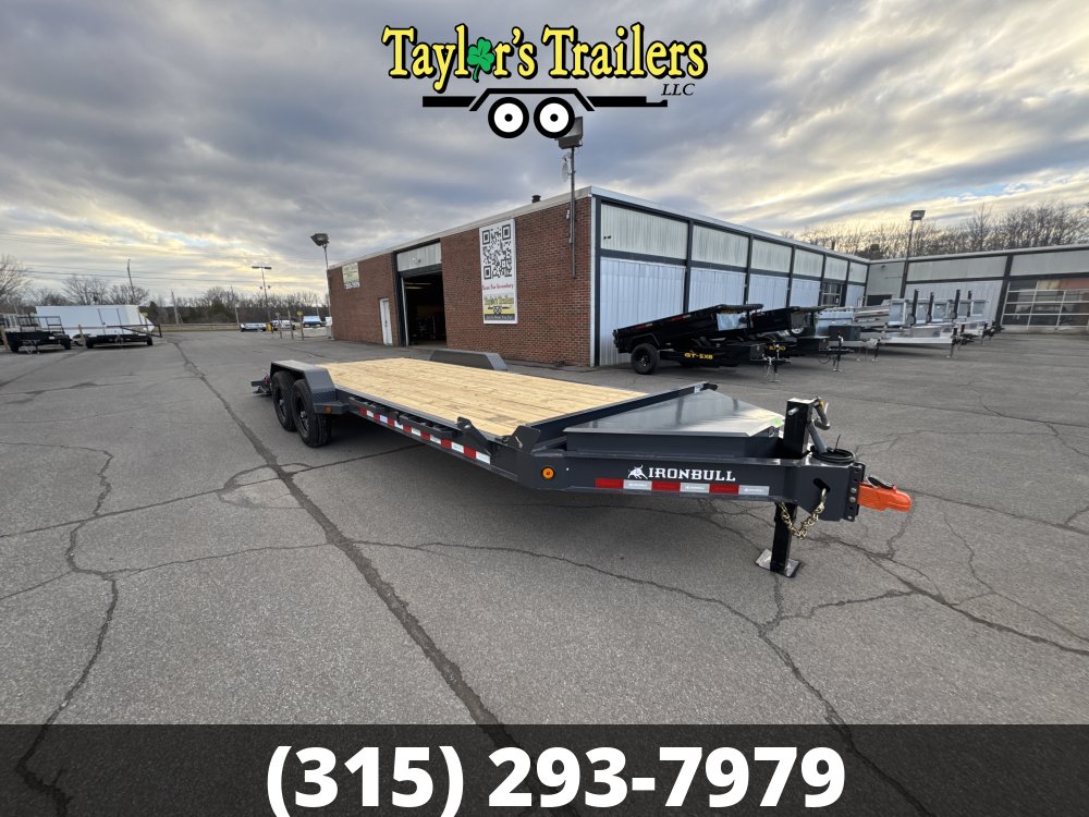 2025 Iron Bull 83x22 Equipment Trailer 14K GVW