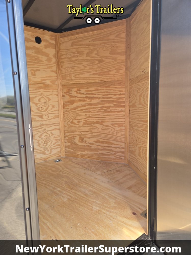 2025 Quality Cargo 7X12SA 3500k GVW w/ 7FT Ceiling & Blackout Package Enclosed Trailer