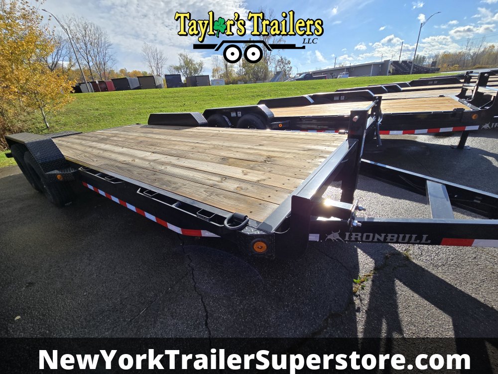 2026 Iron Bull 83X20TA 14K GVW Equipment Trailer w/Mega Ramps
