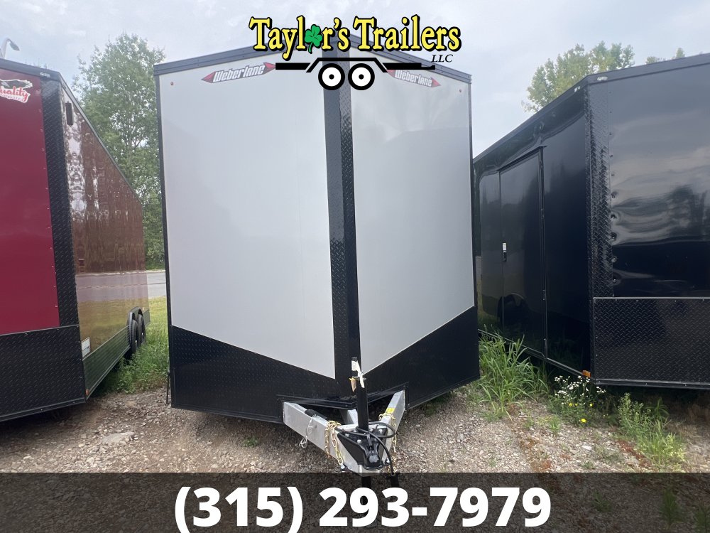 2025 Weberlane 8.5x16TA Aluminum Cargo 7k GVW w/ 8' Ceiling & Blackout Package