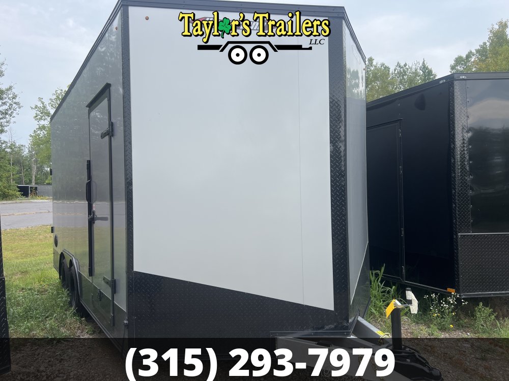 2025 Weberlane 8.5x16TA Aluminum Cargo 7k GVW w/ 8' Ceiling & Blackout Package