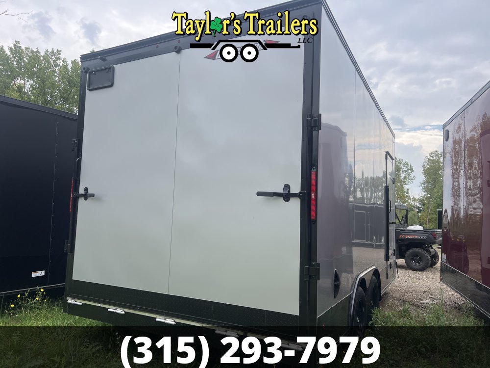 2025 Weberlane 8.5x16TA Aluminum Cargo 7k GVW w/ 8' Ceiling & Blackout Package