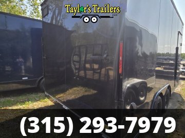 2025 Weberlane 8.5x16TA Aluminum Cargo 7k GVW w/ 8' Ceiling & Blackout Package