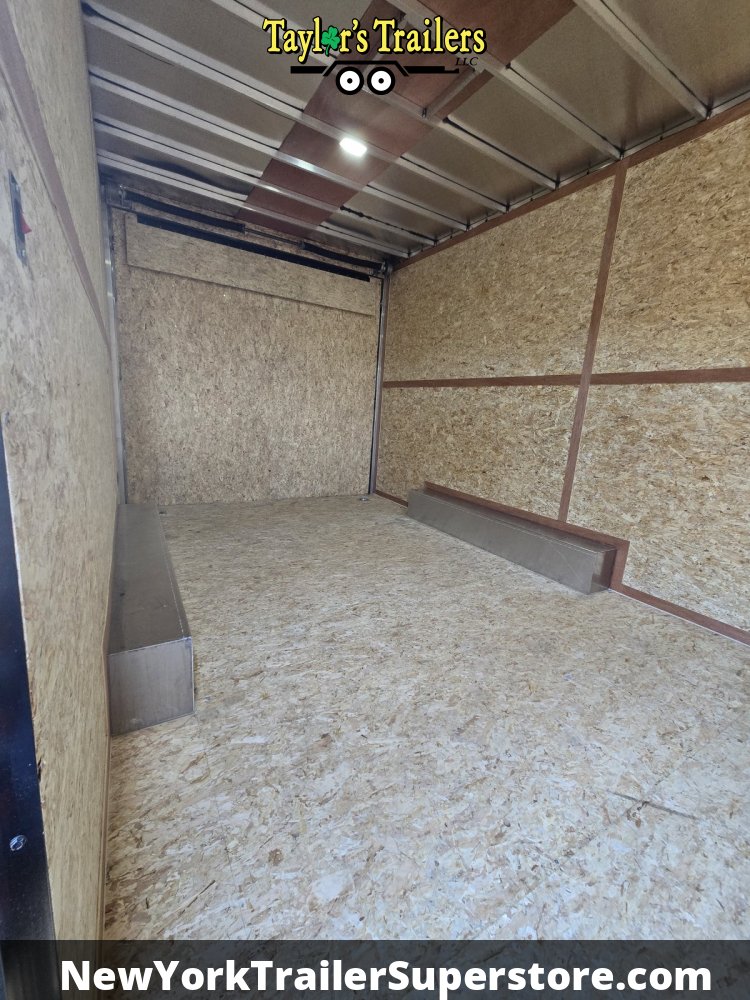 2025 Weberlane 8.5x16TA Aluminum Cargo 7k GVW w/ 8' Ceiling & Blackout Package