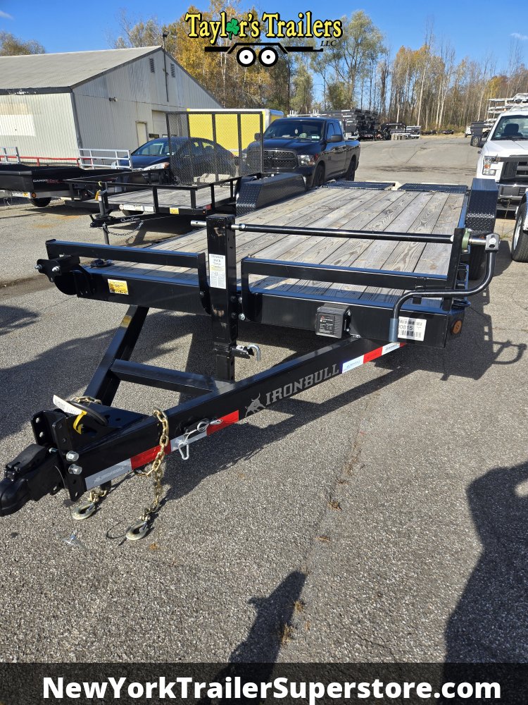 2026 Iron Bull 83X20TA 14K GVW Equipment Trailer w/Mega Ramps