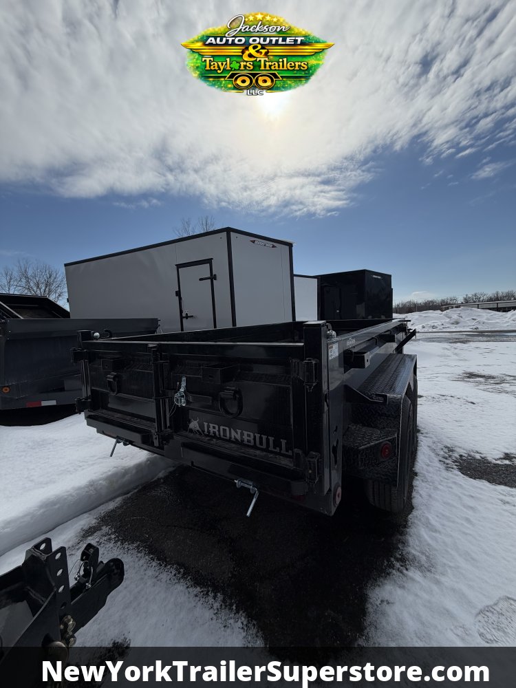 2026 Iron Bull 5x10 10K GVW Dump Trailer w/Tarp Kit