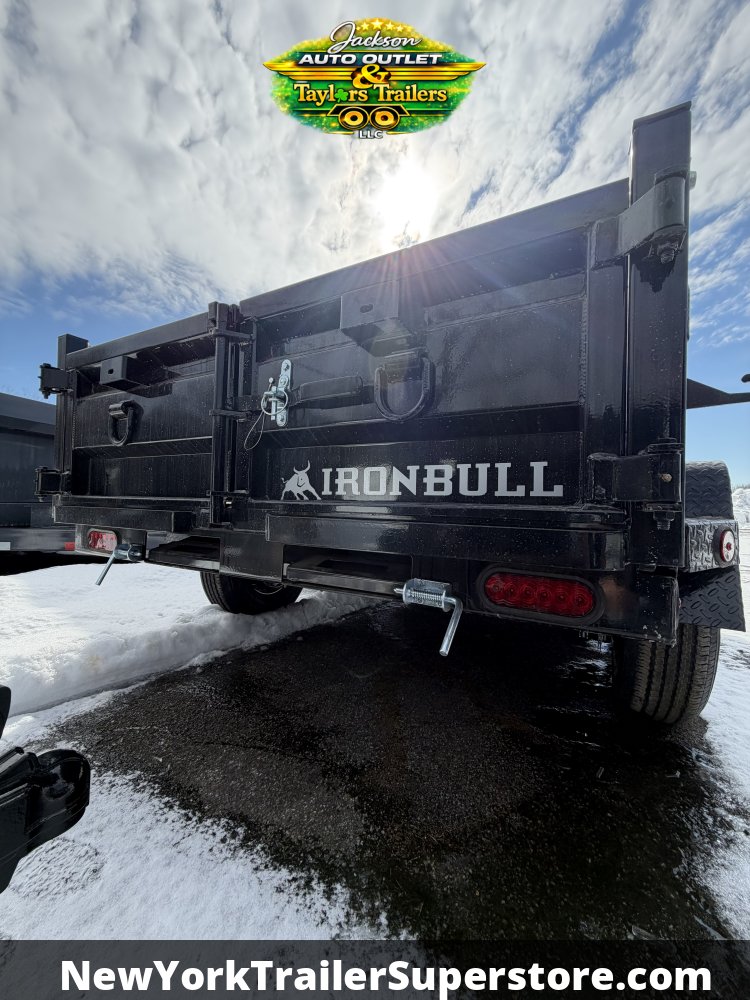 2026 Iron Bull 5x10 10K GVW Dump Trailer w/Tarp Kit
