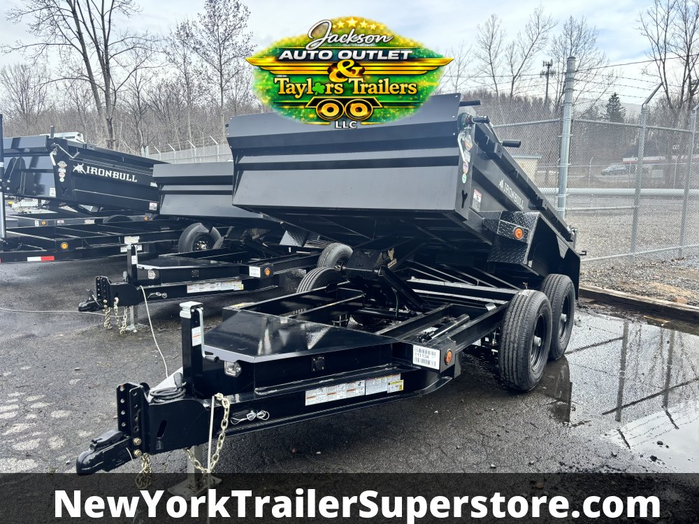 2026 Iron Bull 5x10 10K GVW Dump Trailer w/Tarp Kit