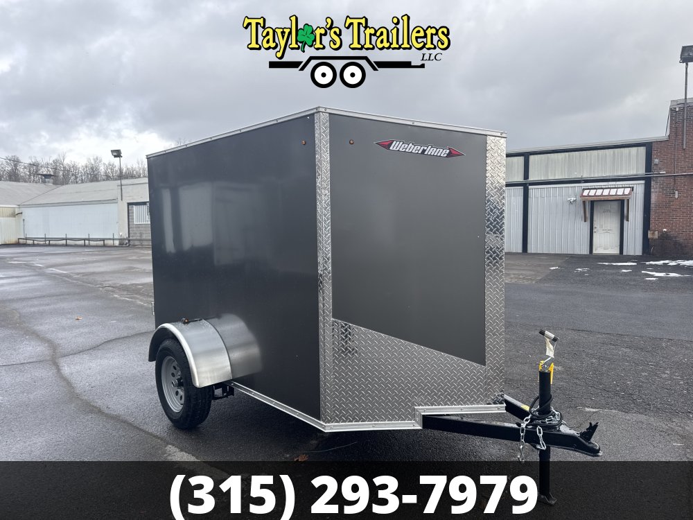 2025 Weberlane 5x8 Enclosed Cargo Trailer 3 GVW