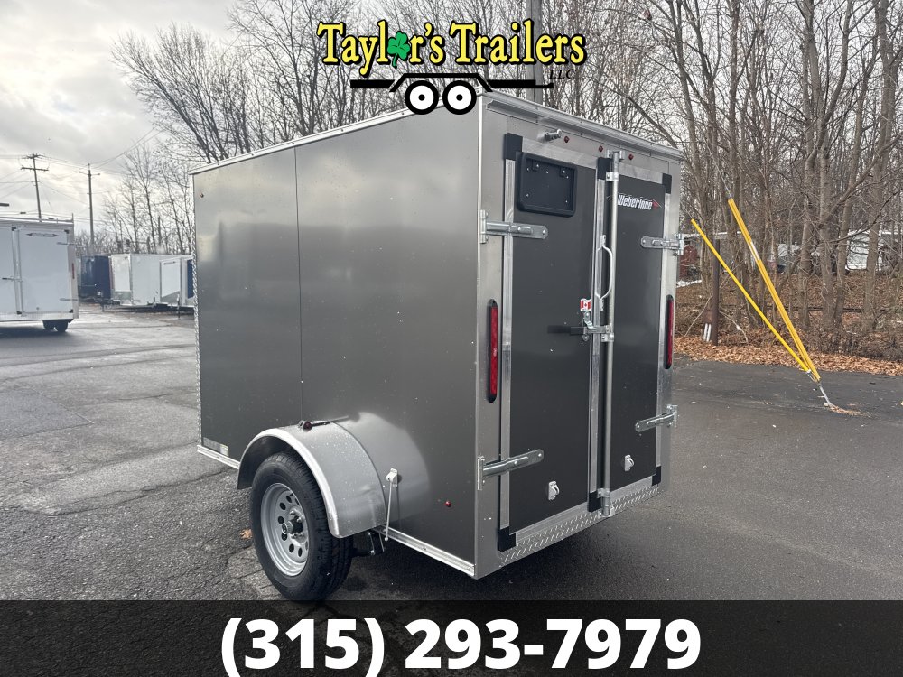 2025 Weberlane 5x8 Enclosed Cargo Trailer 3 GVW