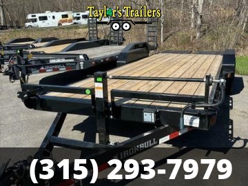 2026 Iron Bull 83X20TA 14K GVW Equipment Trailer w/Mega Ramps
