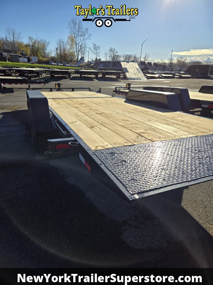 2026 Quality Trailers 7'x22' Power Tilt Equipment Trailer 17kGVW w/ 6-DRings