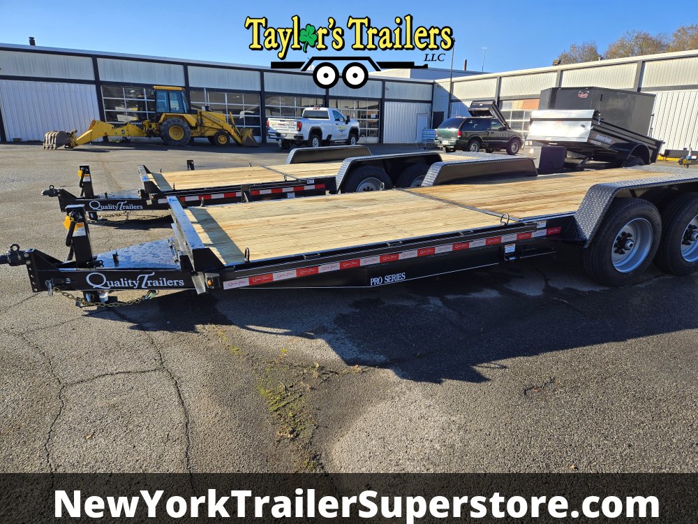 2026 Quality Trailers 7'x22' Equipment Tilt Trailer 17kGVW w/ 6-DRings