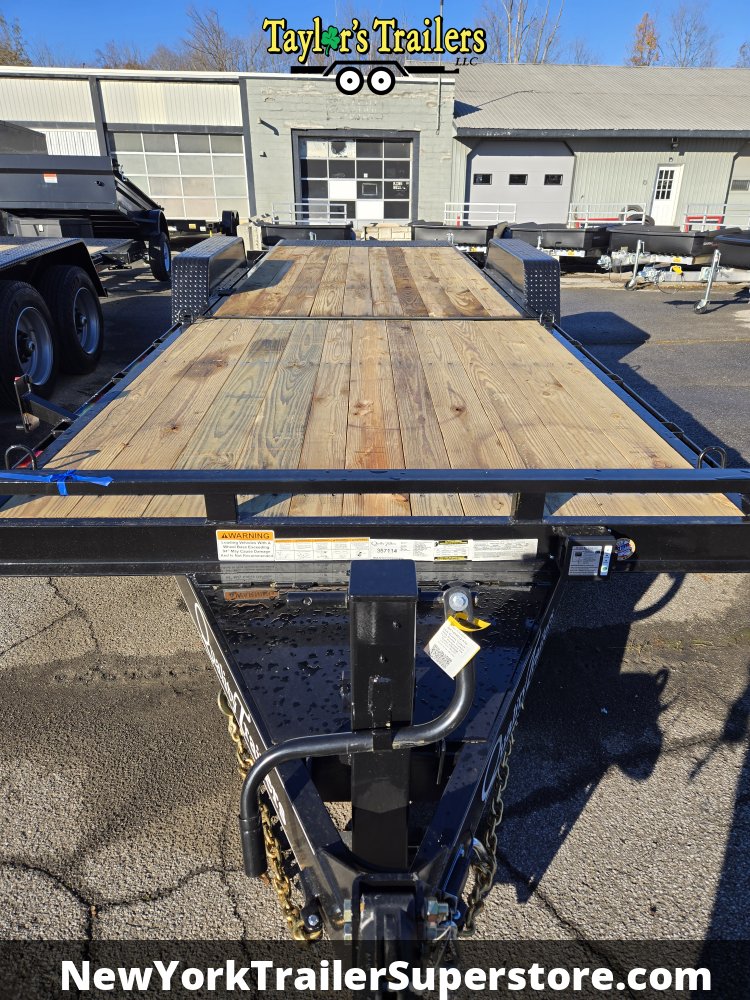 2026 Quality Trailers 7'x22' Power Tilt Equipment Trailer 17kGVW w/ 6-DRings