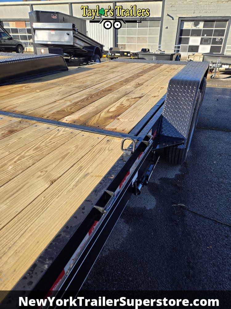 2026 Quality Trailers 7'x22' Power Tilt Equipment Trailer 17kGVW w/ 6-DRings