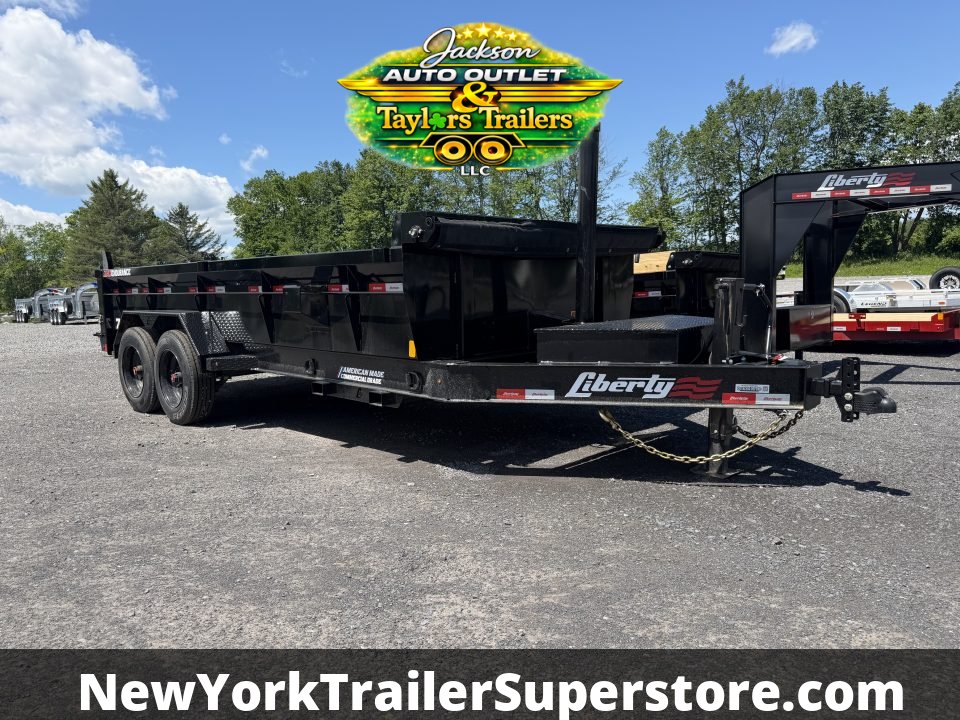 2026 Liberty 83x16' Dump 17,500 GVWR