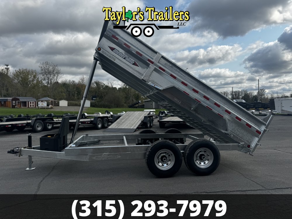 2025 Weber Lane 7x14 15K GVW Dump Trailer 15K GVW