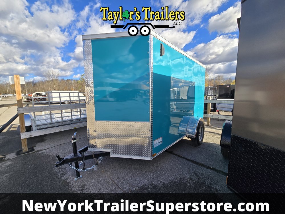 2026 Quality Cargo 6x10 Enclosed Trailer 3K GVW w/ 6'3 Ceiling & Polycore Skin