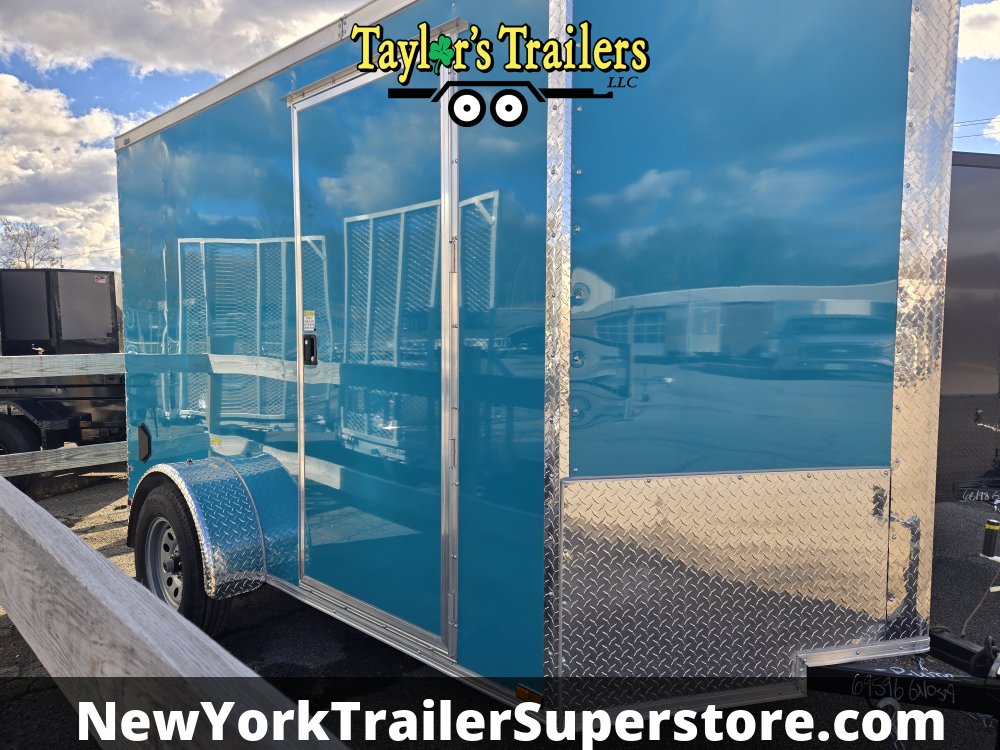 2026 Quality Cargo 6x10 Enclosed Trailer 3K GVW w/ 6'3 Ceiling & Polycore Skin