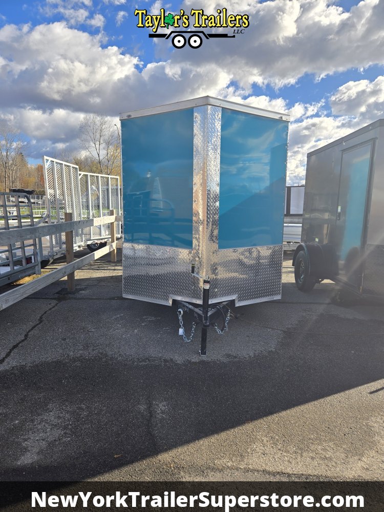 2026 Quality Cargo 6x10 Enclosed Trailer 3K GVW w/ 6'3 Ceiling & Polycore Skin