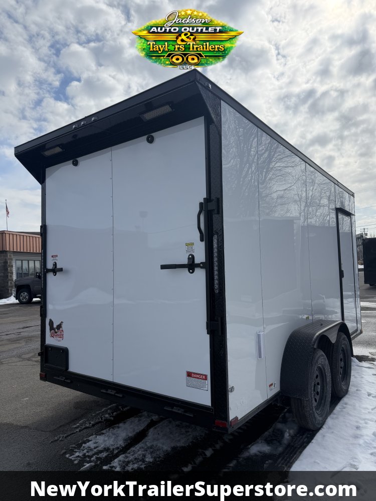 2026 Quality Cargo 7x14TA 7k GVW w/ 7' Ceiling, PolyCore Sides, Blackout Package & Rear Wing