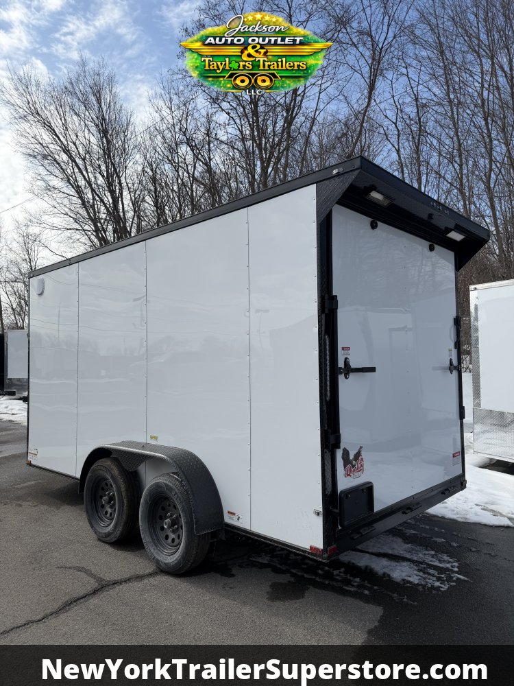 2026 Quality Cargo 7x14TA 7k GVW w/ 7' Ceiling, PolyCore Sides, Blackout Package & Rear Wing