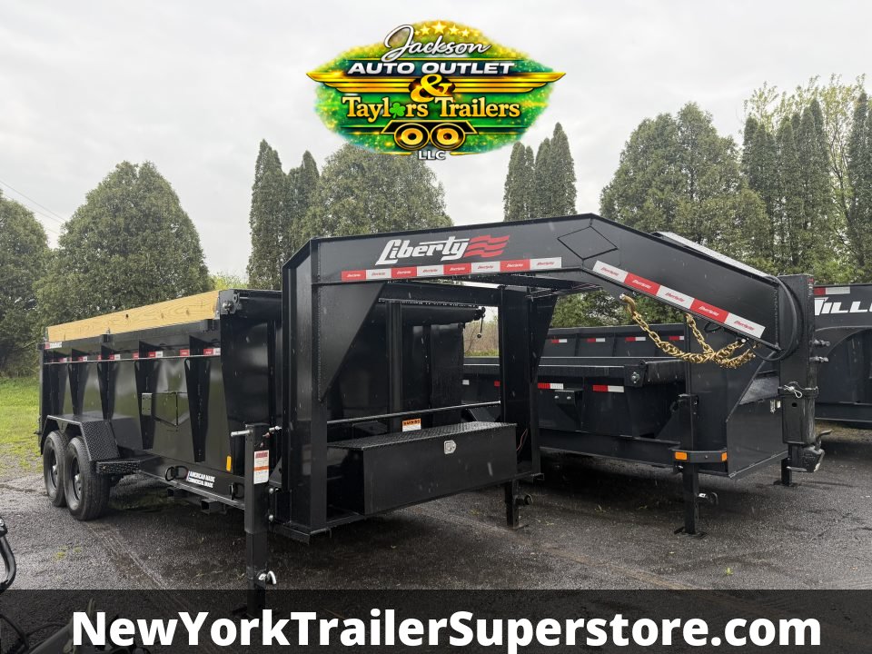 2026 Liberty 83x16' Dump 15,400 GVWR