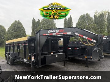 2026 Liberty 83x16' Dump 15,400 GVWR