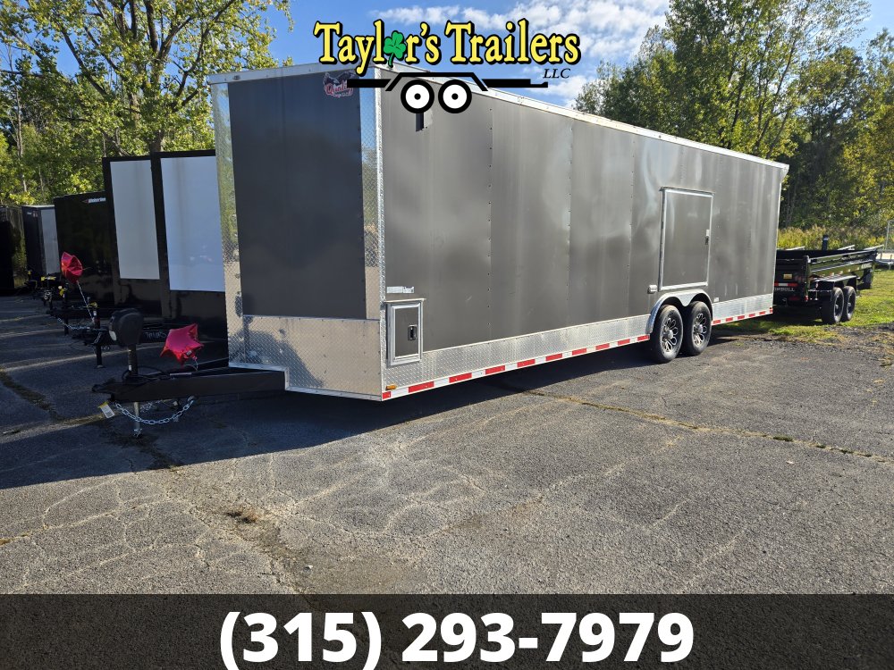 2024 Quality Cargo 102x28 Enclosed Car Hauler 14,000 GVWR w/ 7'6" Ceiling