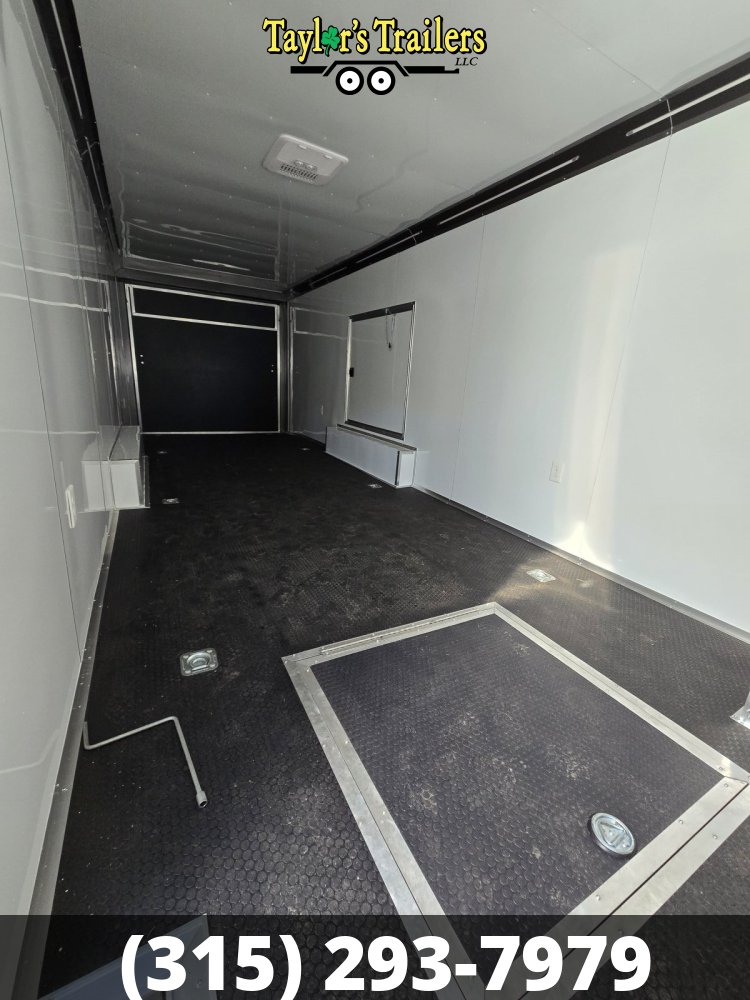 2024 Quality Cargo 102x28 Enclosed Car Hauler 14,000 GVWR w/ 7'6" Ceiling