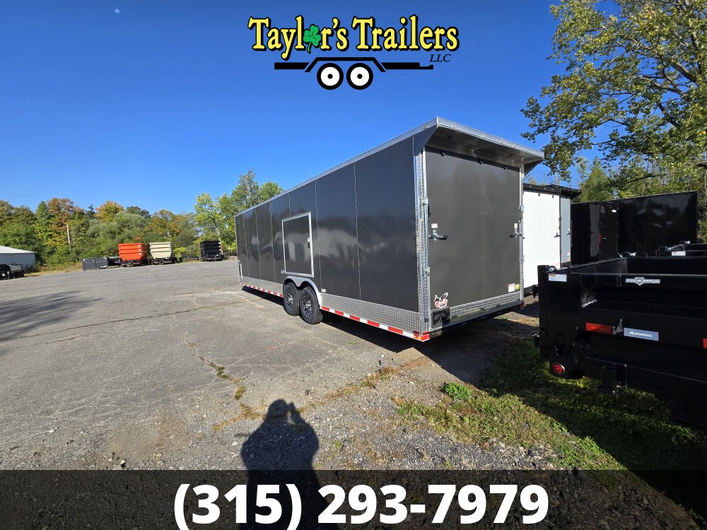 2024 Quality Cargo 102x28 Enclosed Car Hauler 14,000 GVWR w/ 7'6" Ceiling