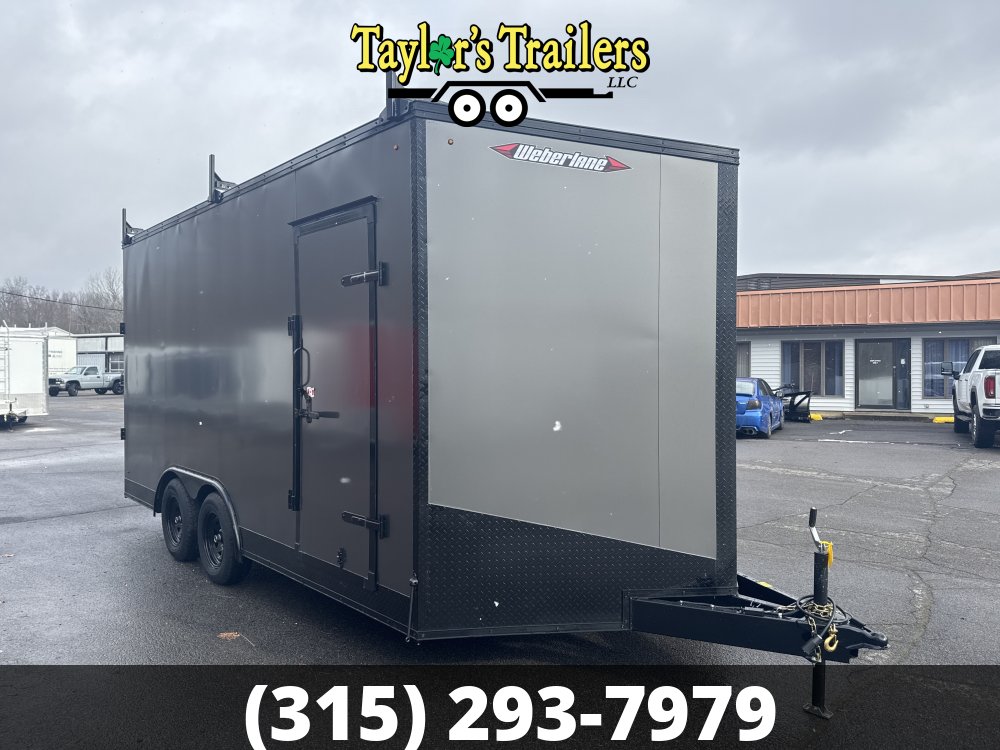 2025 Weberlane 8.5x16 Contractor Enclosed Trailer 7K GVW