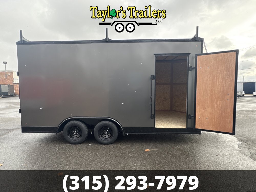 2025 Weberlane 8.5x16 Contractor Enclosed Trailer 7K GVW