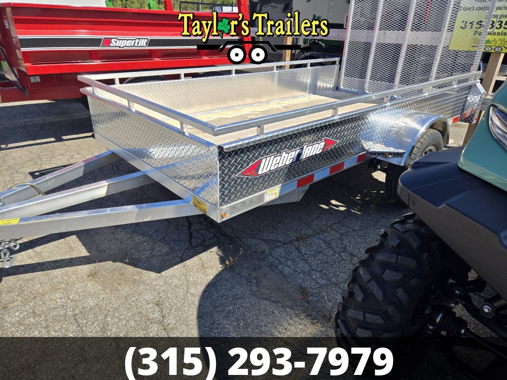 2025 Weberlane 5x10SA Aluminum Utility 2990 GVW