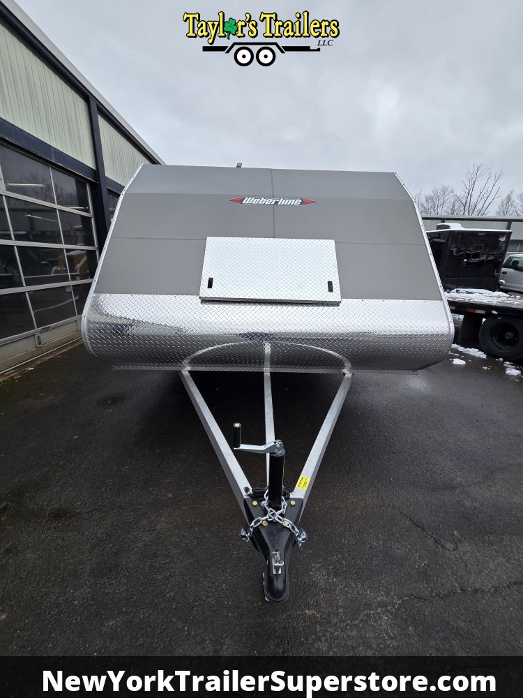 2026 Weberlane 101"x12' Snow Enclosed Trailer- 3k GVW