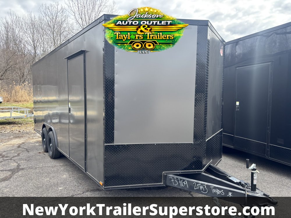 2026 Quality Cargo 8.5x20 Enclosed Trailer W/ 7' Ceiling and Black Out Package
